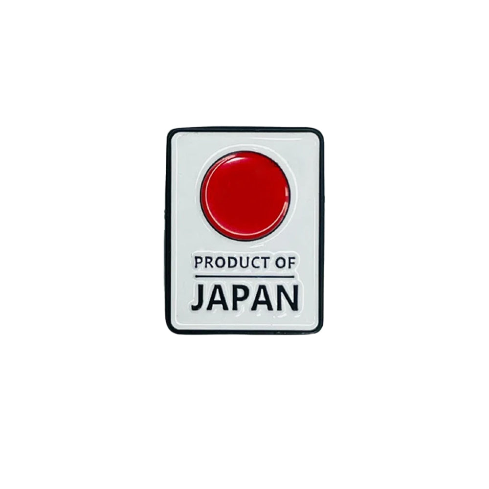 Sticky Metal Badge - Japan