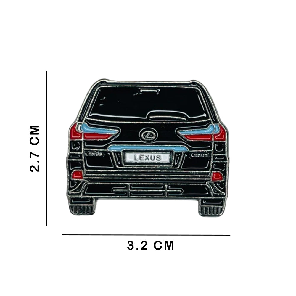Sticky Metal Badge - Lexus 570