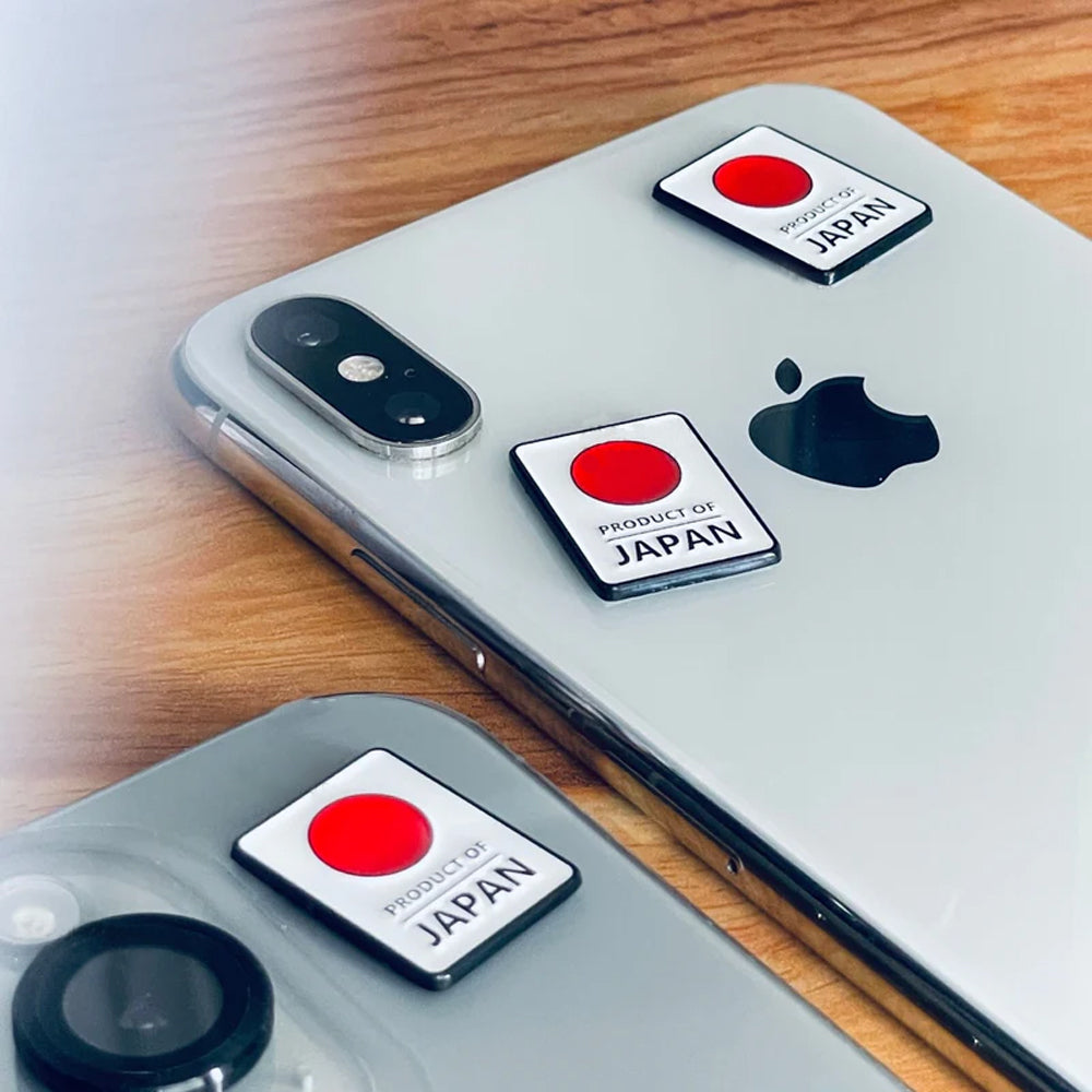 Sticky Metal Badge - Japan