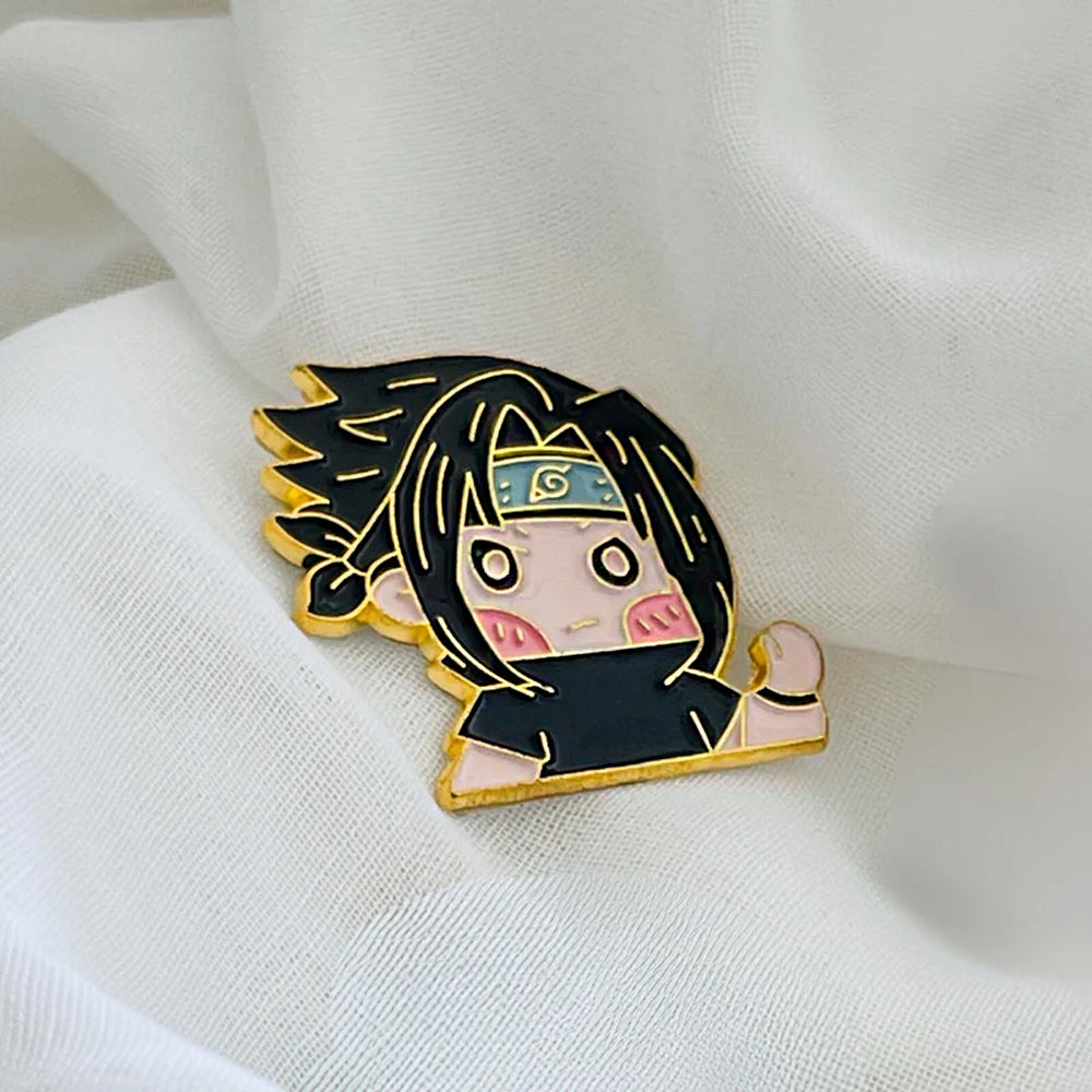 Sticky Metal Badge - Naruto