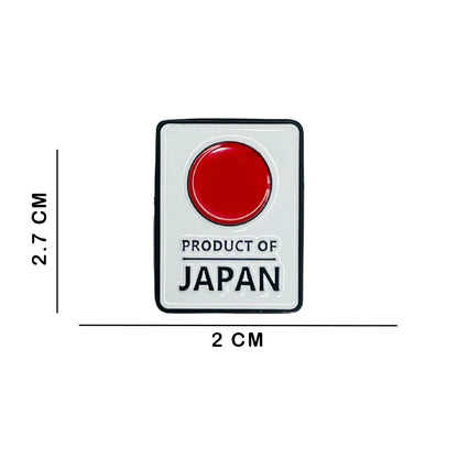 Sticky Metal Badge - Japan