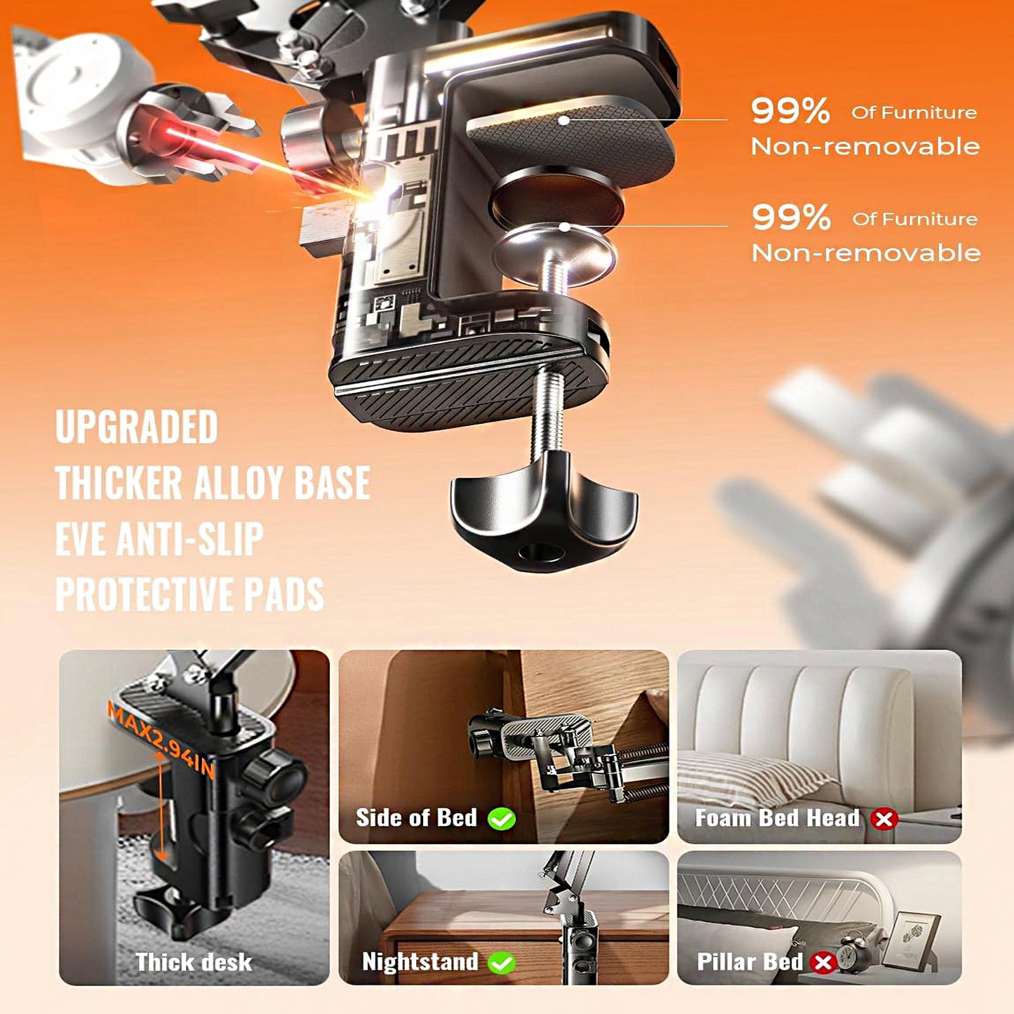 Lisen Tablet, Phone Stand for Desk